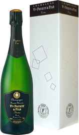 Шампанское белое брют «Champagne Veuve Fourny Grande Reserve Brut Premier Cru» в подарочной упаковке