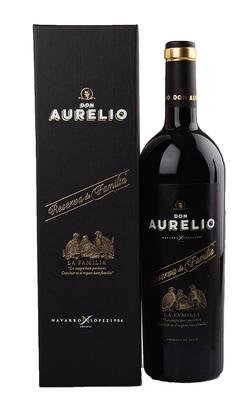 Вино красное сухое «Don Aurelio Reserva de Familia» в подарочной упаковке
