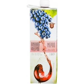 Вино красное полусладкое «Мерло Винная Феерия»