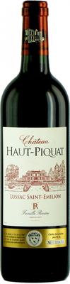 Вино красное сухое «Chateau Haut Piquat» 2008 г.