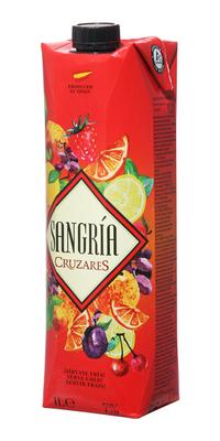 Напиток винный ароматизированный «Sangria Cruzares (Tetra Pak)»