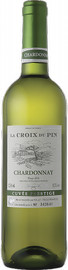 Вино белое сухое «La Croix du Pin Chardonnay» 2018 г.