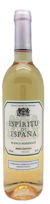 Вино столовое белое полусладкое «Espiritu de Espana»