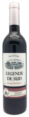 Вино столовое красное полусладкое «Legende de Sud»