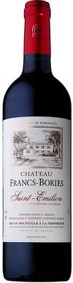 Вино красное сухое «Chateau Francs Bories» 2015 г.
