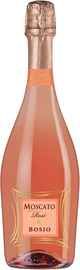 Вино игристое розовое сладкое «Bosio Moscato Spumante Rose»