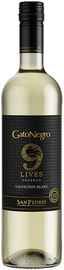 Вино белое сухое «Gato Negro 9 Lives Reserve Sauvignon Blanc» 2018 г.