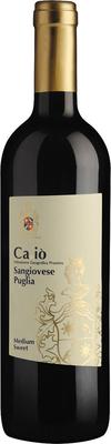 Вино красное полусладкое «Ca de Io Sangiovese Medium Sweet»