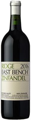 Вино красное сухое «East Bench Zinfandel» 2016 г.