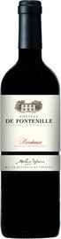 Вино красное сухое «Chateau de Fontenille» 2016 г.