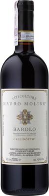 Вино красное сухое «Mauro Molino Barolo Gallinotto» 2014 г.