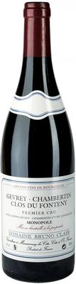Вино красное сухое «Domaine Bruno Clair Gevrey-Chambertin Premier Cru Clos du Fonteny, 0.75 л» 2014 г.