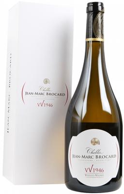 Вино белое сухое «Jean-Marc Brocard Chablis V V 1946» 2015 г. в подарочной упаковке