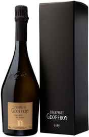 Шампанское белое экстра брют «Champagne Geoffroy Volupte Brut Premier Cru» 2011 г. в подарочной упаковке