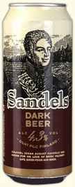 Пиво темное не пастеризованное «Sandels» в жестяной банке