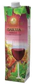 Винный напиток красный полусладкий «Изабелла Евпаторийская (Тетра Пак)»