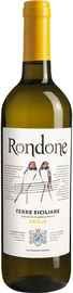 Вино белое сухое «Rondone Grillo» 2018 г.