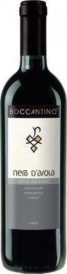 Вино красное полусухое «Boccantino Nero D`Avola Terre Siciliane» 2018 г.