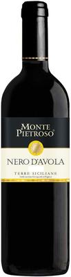 Вино красное сухое «Bolla Monte Pietroso Nero d'Avola» 2017 г.