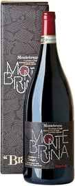 Вино красное сухое «Montebruna Barbera d Asti, 0.75 л» 2016 г. в подарочной упаковке