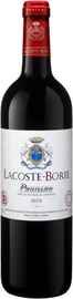 Вино красное сухое «Lacoste-Borie» 2013 г.