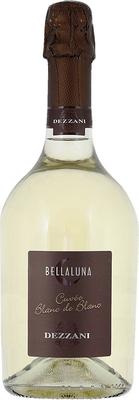Вино игристое белое экстра сухое «Dezzani Bellaluna Cuvee Blanc de Blanc»