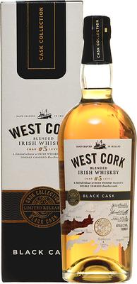 Виски ирландский «West Cork Black Cask» в подарочной упаковке