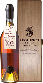 Коньяк французский «Seguinot XO» в деревянной подарочной упаковке
