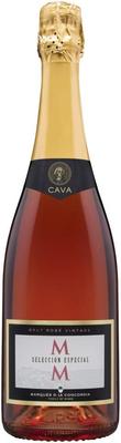 Вино игристое розовое брют «MM Selection Especial Cava Brut Rose»