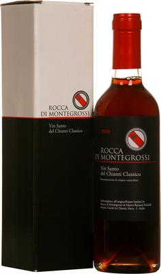 Вино белое сладкое «Rocca Di Montegrossi Vin Santo Del Chianti Classico» 2008 г., в подарочной упаковке