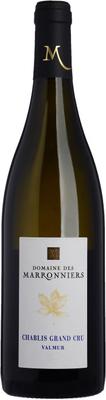 Вино белое сухое «Domaine des Marronniers Chablis Grand Cru Valmur» 2013 г.