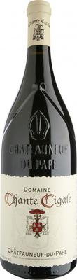 Вино красное сухое «Domaine Chante Cigale Chateauneuf Du Pape» 2015 г.