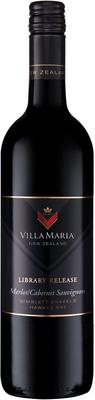 Вино красное сухое «Villa Maria Library Release Merlot-Cabernet Sauvignon» 2009 г.