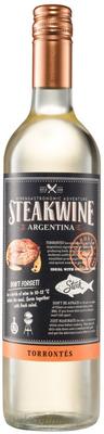 Вино белое полусухое «Steakwine Torrontes Black Label» 2018 г.