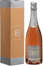 Шампанское розовое брют «Forget - Brimont Brut Rose Grand Cru» в подарочной упаковке