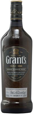 Виски шотландский «Grant's Triple Wood Smoky, 0.2 л»