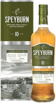 Виски шотландский «Speyburn 10 years» в подарочной упаковке