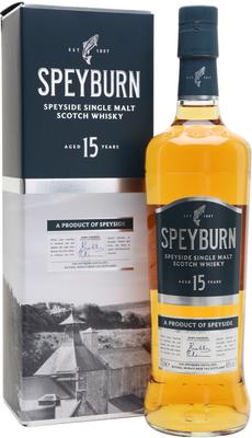 Виски шотландский «Speyburn 15 Years» в подарочной упаковке