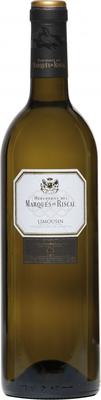 Вино белое сухое «Herederos del Marques de Riscal Limousin Rueda» 2017 г.