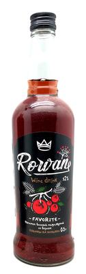 Напиток винный фруктовый полусладкий «Favorite Rowan»