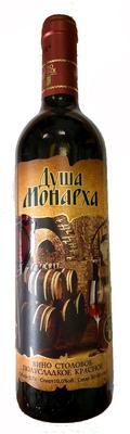 Вино столовое красное полусладкое «Душа Монарха»