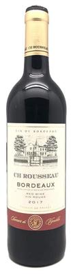 Вино красное сухое «CH Rousseau Bordeaux»
