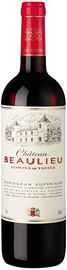 Вино красное сухое «Chateau Beaulieu Comtes De Tastes» 2015 г.