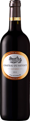 Вино красное сухое «Chateau du Retout Cru Bourgeois» 2014 г.