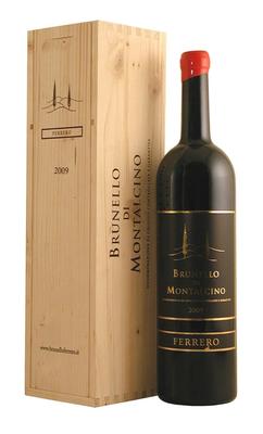 Вино красное сухое «Claudia Ferrero Brunello Di Montalcino» 2010 г., в деревянной подарочной упаковке