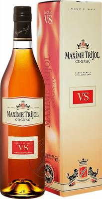 Коньяк французский «Maxime Trijol VS» в подарочной упаковке