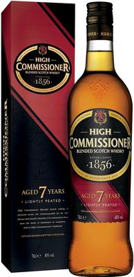 Виски шотландский «High Commissioner 7 Years Old» в подарочной упаковке