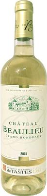Вино белое сухое «Chateau Beaulieu Comtes De Tastes Blanc» 2015 г.