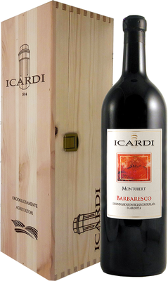 Вино красное сухое «Montubert Barbaresco» 2012 г. в подарочной упаковке