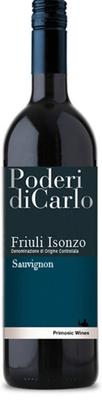 Вино белое сухое «Poderi di Carlo Sauvignon Blanc Friuli Isonzo» 2018 г.